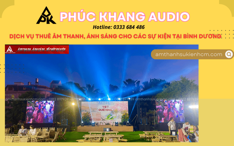 thuê âm thanh ánh sáng