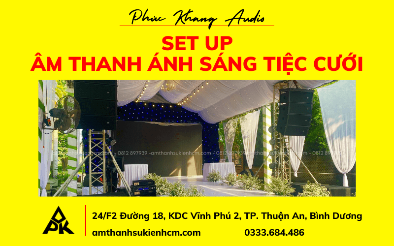 setup âm thanh
